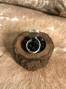 The Forestvale Adjustable Ring-Rings-Calli Co., Turquoise and Silver Jewelry, Native American Handmade, Zuni Tribe, Navajo Tribe, Brock Texas