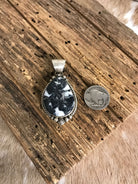 The Warren Pendant-Pendants-Calli Co., Turquoise and Silver Jewelry, Native American Handmade, Zuni Tribe, Navajo Tribe, Brock Texas