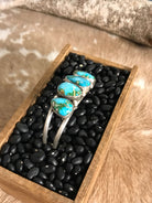 The Wycombe Cuff, 2-Bracelets & Cuffs-Calli Co., Turquoise and Silver Jewelry, Native American Handmade, Zuni Tribe, Navajo Tribe, Brock Texas
