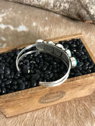 The Wycombe Cuff, 2-Bracelets & Cuffs-Calli Co., Turquoise and Silver Jewelry, Native American Handmade, Zuni Tribe, Navajo Tribe, Brock Texas