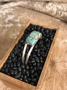 The Wycombe Cuff, 3-Bracelets & Cuffs-Calli Co., Turquoise and Silver Jewelry, Native American Handmade, Zuni Tribe, Navajo Tribe, Brock Texas