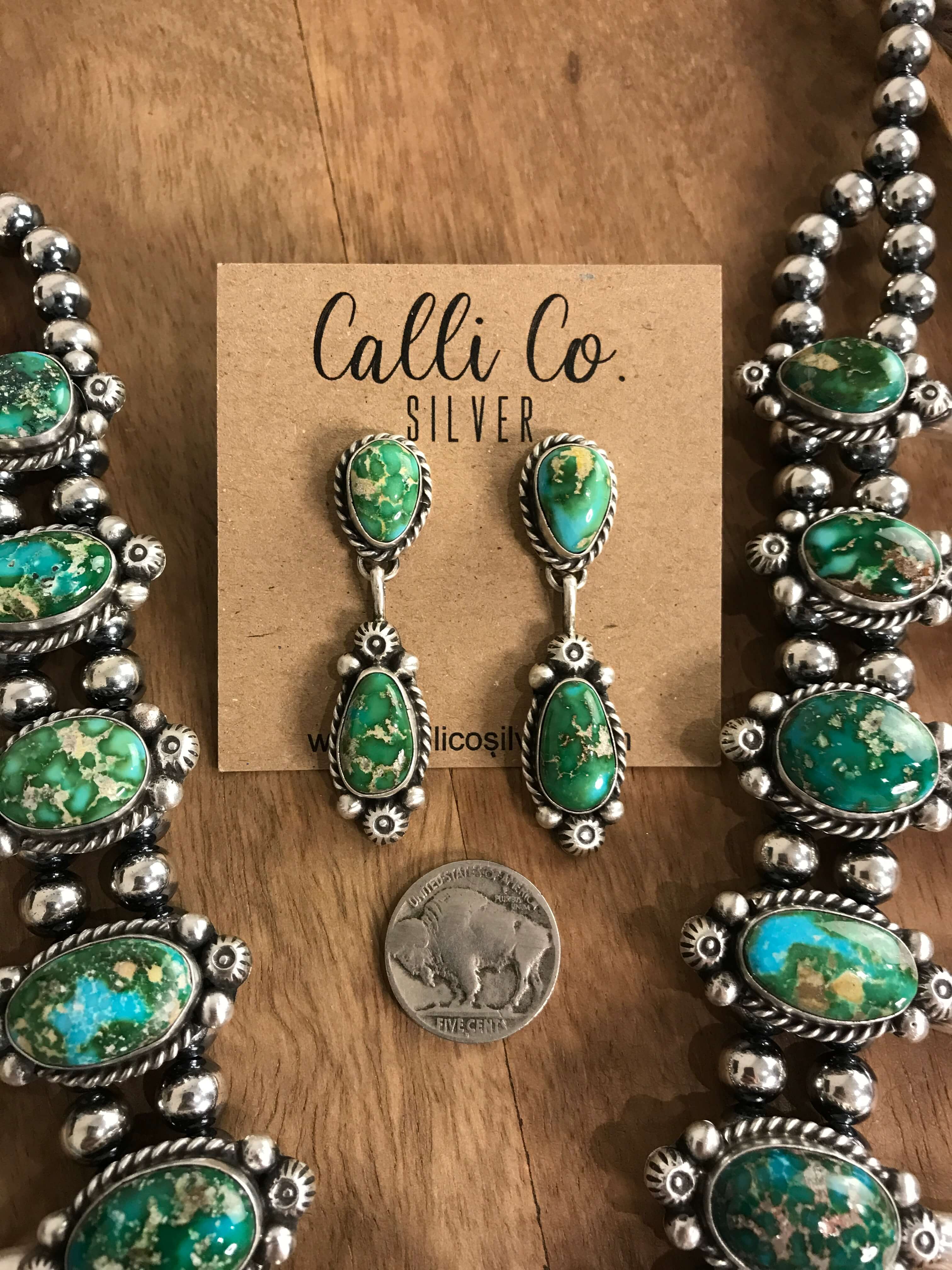Cotulla Squash Blossom Heirloom Necklace | Calli Co. Silver | Fort
