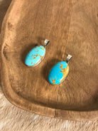 The Dunton Pendants-Pendants-Calli Co., Turquoise and Silver Jewelry, Native American Handmade, Zuni Tribe, Navajo Tribe, Brock Texas