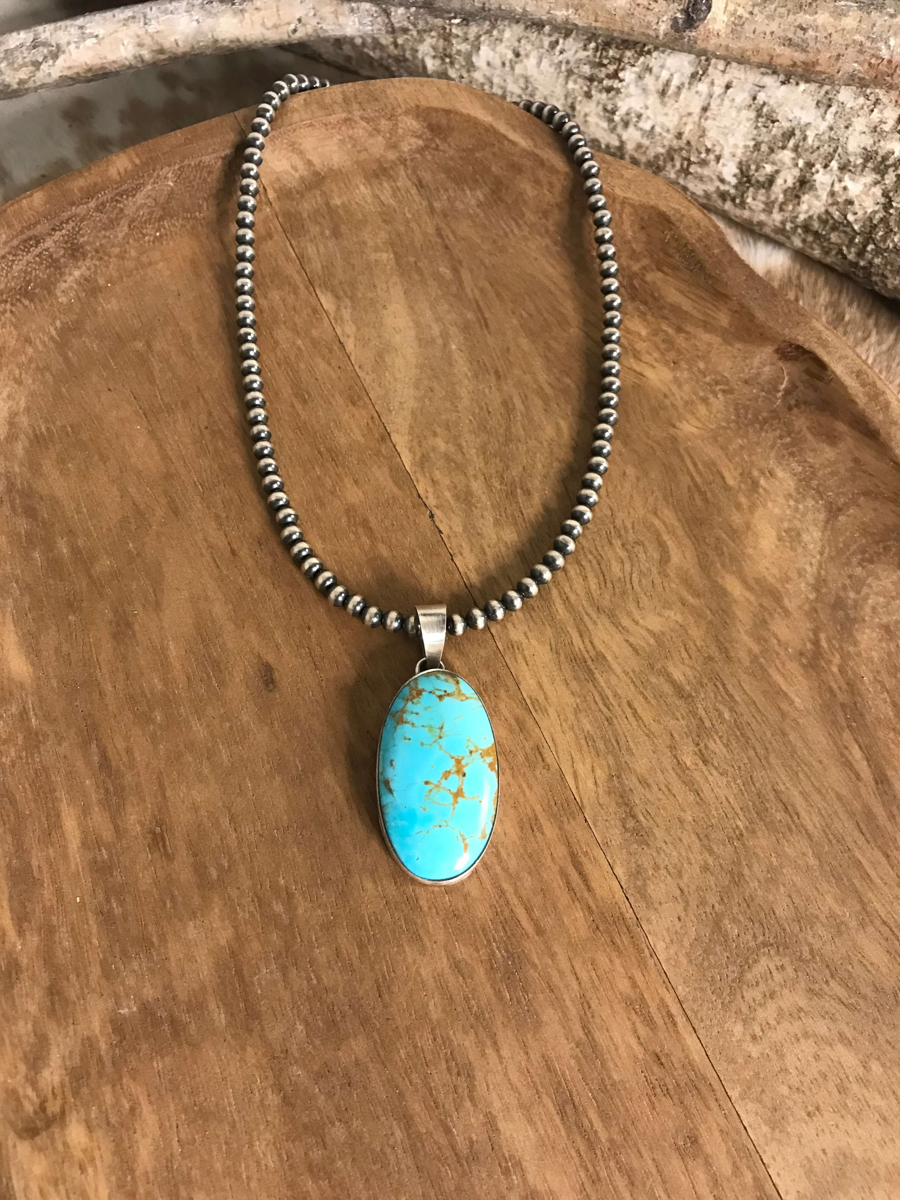 The Dunton Pendants-Pendants-Calli Co., Turquoise and Silver Jewelry, Native American Handmade, Zuni Tribe, Navajo Tribe, Brock Texas