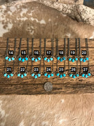 The Rexford Turquoise 3 Stone Necklaces-Necklaces-Calli Co., Turquoise and Silver Jewelry, Native American Handmade, Zuni Tribe, Navajo Tribe, Brock Texas