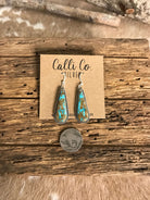 The Turquoise Dangles, 19-Earrings-Calli Co., Turquoise and Silver Jewelry, Native American Handmade, Zuni Tribe, Navajo Tribe, Brock Texas