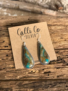 The Turquoise Dangles, 21-Earrings-Calli Co., Turquoise and Silver Jewelry, Native American Handmade, Zuni Tribe, Navajo Tribe, Brock Texas