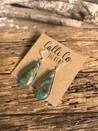 The Turquoise Dangles, 21-Earrings-Calli Co., Turquoise and Silver Jewelry, Native American Handmade, Zuni Tribe, Navajo Tribe, Brock Texas