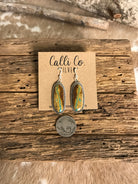 The Turquoise Dangles, 22-Earrings-Calli Co., Turquoise and Silver Jewelry, Native American Handmade, Zuni Tribe, Navajo Tribe, Brock Texas