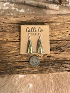 The Turquoise Dangles, 23-Earrings-Calli Co., Turquoise and Silver Jewelry, Native American Handmade, Zuni Tribe, Navajo Tribe, Brock Texas