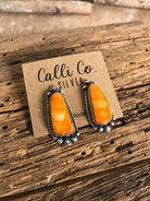 The Spiny Studs, 8-Earrings-Calli Co., Turquoise and Silver Jewelry, Native American Handmade, Zuni Tribe, Navajo Tribe, Brock Texas