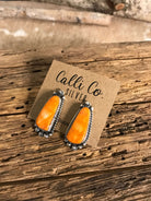 The Spiny Studs, 8-Earrings-Calli Co., Turquoise and Silver Jewelry, Native American Handmade, Zuni Tribe, Navajo Tribe, Brock Texas