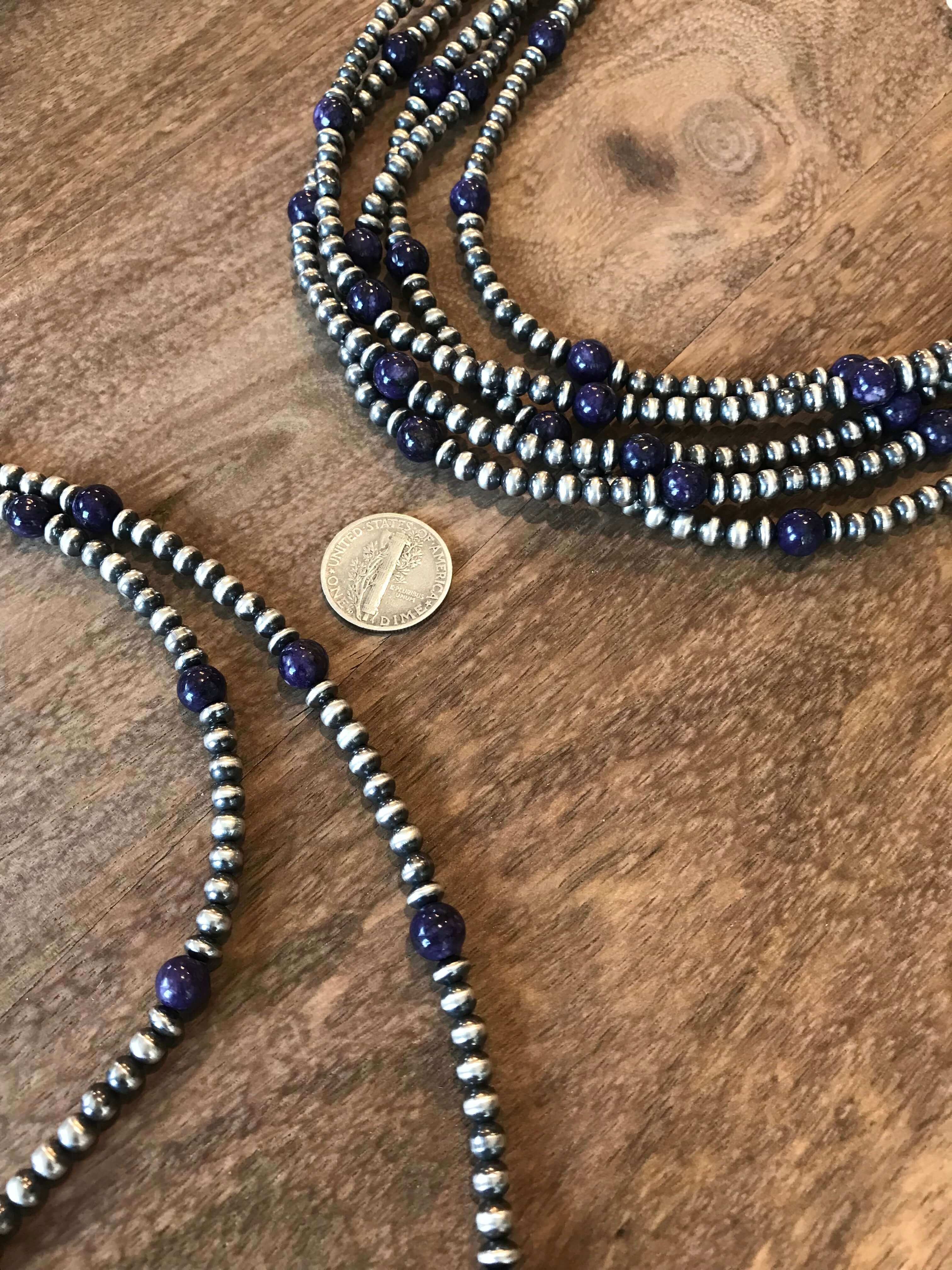 The Bend Charoite Necklace, 20
