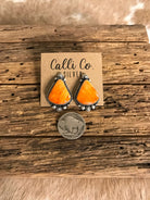 The Spiny Studs, 14-Earrings-Calli Co., Turquoise and Silver Jewelry, Native American Handmade, Zuni Tribe, Navajo Tribe, Brock Texas