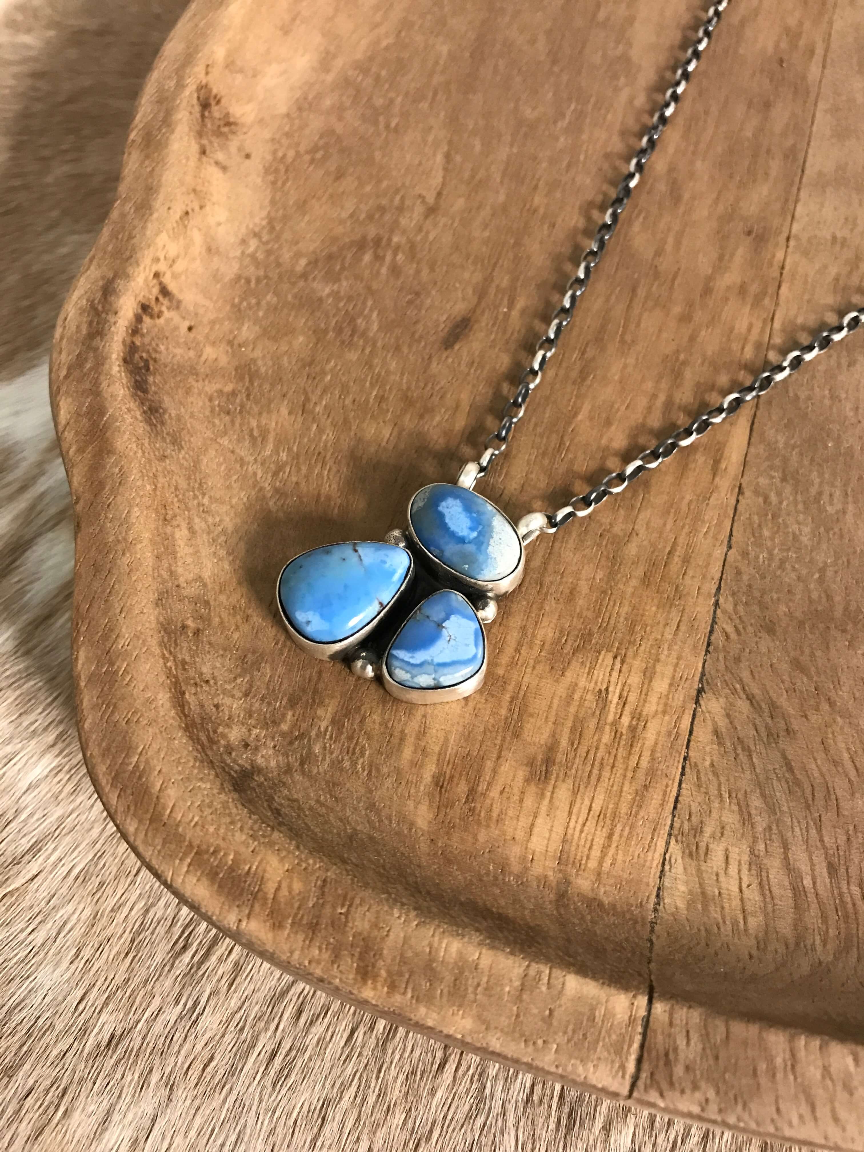 The Tempe Necklace, 12-Necklaces-Calli Co., Turquoise and Silver Jewelry, Native American Handmade, Zuni Tribe, Navajo Tribe, Brock Texas