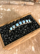 The Canoncino Cuff, 1-Bracelets & Cuffs-Calli Co., Turquoise and Silver Jewelry, Native American Handmade, Zuni Tribe, Navajo Tribe, Brock Texas