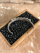 The Canoncino Cuff, 1-Bracelets & Cuffs-Calli Co., Turquoise and Silver Jewelry, Native American Handmade, Zuni Tribe, Navajo Tribe, Brock Texas