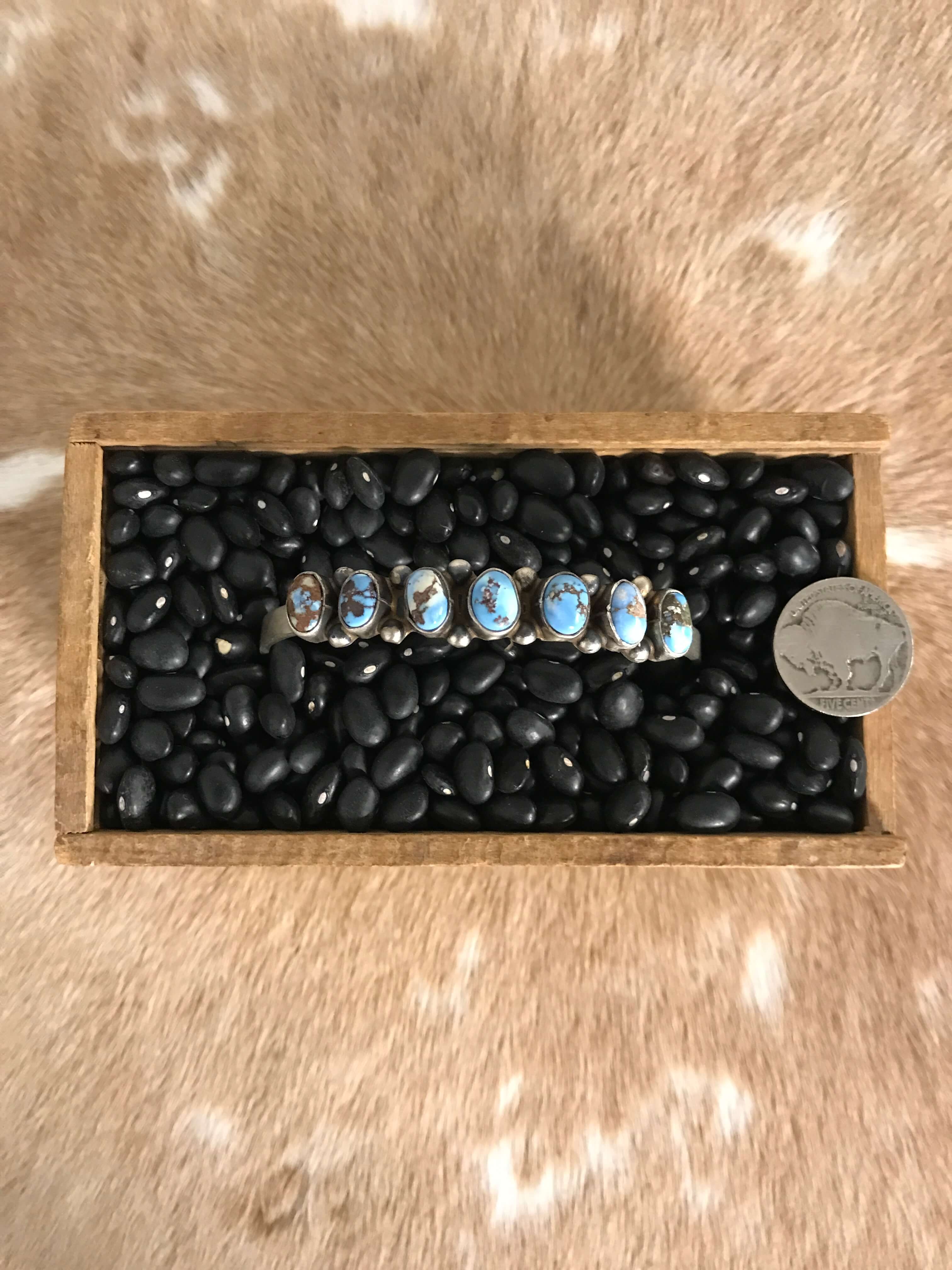 The Canoncino Cuff, 3-Bracelets & Cuffs-Calli Co., Turquoise and Silver Jewelry, Native American Handmade, Zuni Tribe, Navajo Tribe, Brock Texas