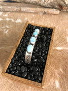 The Mokena Cuff-Bracelets & Cuffs-Calli Co., Turquoise and Silver Jewelry, Native American Handmade, Zuni Tribe, Navajo Tribe, Brock Texas