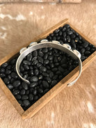 The Mokena Cuff-Bracelets & Cuffs-Calli Co., Turquoise and Silver Jewelry, Native American Handmade, Zuni Tribe, Navajo Tribe, Brock Texas