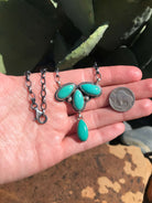 The Whitchurch Necklace, 3-Necklaces-Calli Co., Turquoise and Silver Jewelry, Native American Handmade, Zuni Tribe, Navajo Tribe, Brock Texas