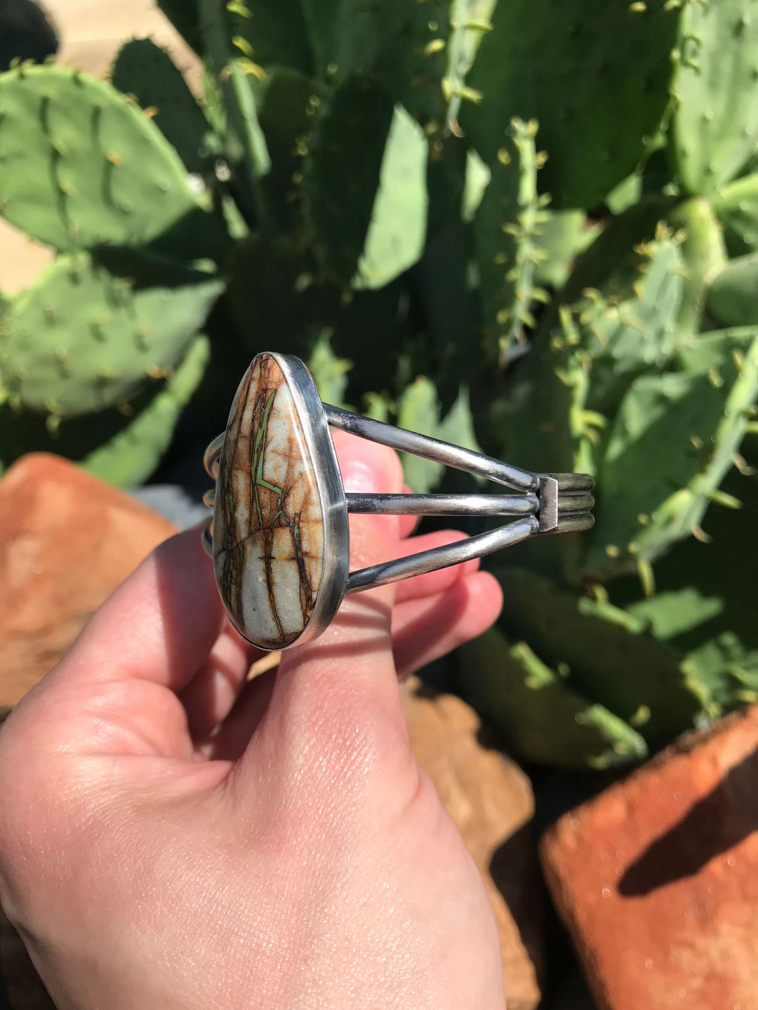 The Beauregard Royston Cuff-Bracelets & Cuffs-Calli Co., Turquoise and Silver Jewelry, Native American Handmade, Zuni Tribe, Navajo Tribe, Brock Texas