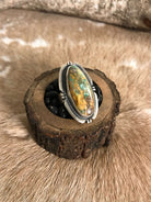 The Tempest Adjustable Ring-Rings-Calli Co., Turquoise and Silver Jewelry, Native American Handmade, Zuni Tribe, Navajo Tribe, Brock Texas