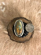 The Tempest Adjustable Ring-Rings-Calli Co., Turquoise and Silver Jewelry, Native American Handmade, Zuni Tribe, Navajo Tribe, Brock Texas