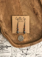 The Broward Earrings-Earrings-Calli Co., Turquoise and Silver Jewelry, Native American Handmade, Zuni Tribe, Navajo Tribe, Brock Texas