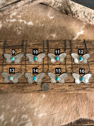 The Butterfly Necklace-Necklaces-Calli Co., Turquoise and Silver Jewelry, Native American Handmade, Zuni Tribe, Navajo Tribe, Brock Texas