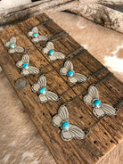 The Butterfly Necklace-Necklaces-Calli Co., Turquoise and Silver Jewelry, Native American Handmade, Zuni Tribe, Navajo Tribe, Brock Texas
