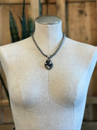 The Warren Pendant-Pendants-Calli Co., Turquoise and Silver Jewelry, Native American Handmade, Zuni Tribe, Navajo Tribe, Brock Texas