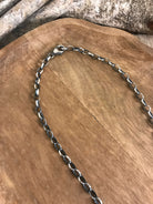 The Copeland Lariat Necklace Set, 3-Necklaces-Calli Co., Turquoise and Silver Jewelry, Native American Handmade, Zuni Tribe, Navajo Tribe, Brock Texas