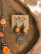 The Copeland Lariat Necklace Set, 5-Necklaces-Calli Co., Turquoise and Silver Jewelry, Native American Handmade, Zuni Tribe, Navajo Tribe, Brock Texas