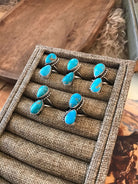 The Waukee Turquoise Rings-Rings-Calli Co., Turquoise and Silver Jewelry, Native American Handmade, Zuni Tribe, Navajo Tribe, Brock Texas