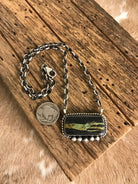 The Glenrio Black Jack Necklace, 2-Necklaces-Calli Co., Turquoise and Silver Jewelry, Native American Handmade, Zuni Tribe, Navajo Tribe, Brock Texas