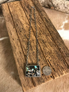 The Corvallis Black Jack Necklace, 1-Necklaces-Calli Co., Turquoise and Silver Jewelry, Native American Handmade, Zuni Tribe, Navajo Tribe, Brock Texas