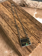 The Corvallis Black Jack Necklace, 3-Necklaces-Calli Co., Turquoise and Silver Jewelry, Native American Handmade, Zuni Tribe, Navajo Tribe, Brock Texas