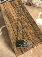 The Corvallis Black Jack Necklace, 3-Necklaces-Calli Co., Turquoise and Silver Jewelry, Native American Handmade, Zuni Tribe, Navajo Tribe, Brock Texas