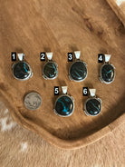 The Awena Black Jack Pendants-Pendants-Calli Co., Turquoise and Silver Jewelry, Native American Handmade, Zuni Tribe, Navajo Tribe, Brock Texas