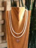 The Montego Necklace-Necklaces-Calli Co., Turquoise and Silver Jewelry, Native American Handmade, Zuni Tribe, Navajo Tribe, Brock Texas