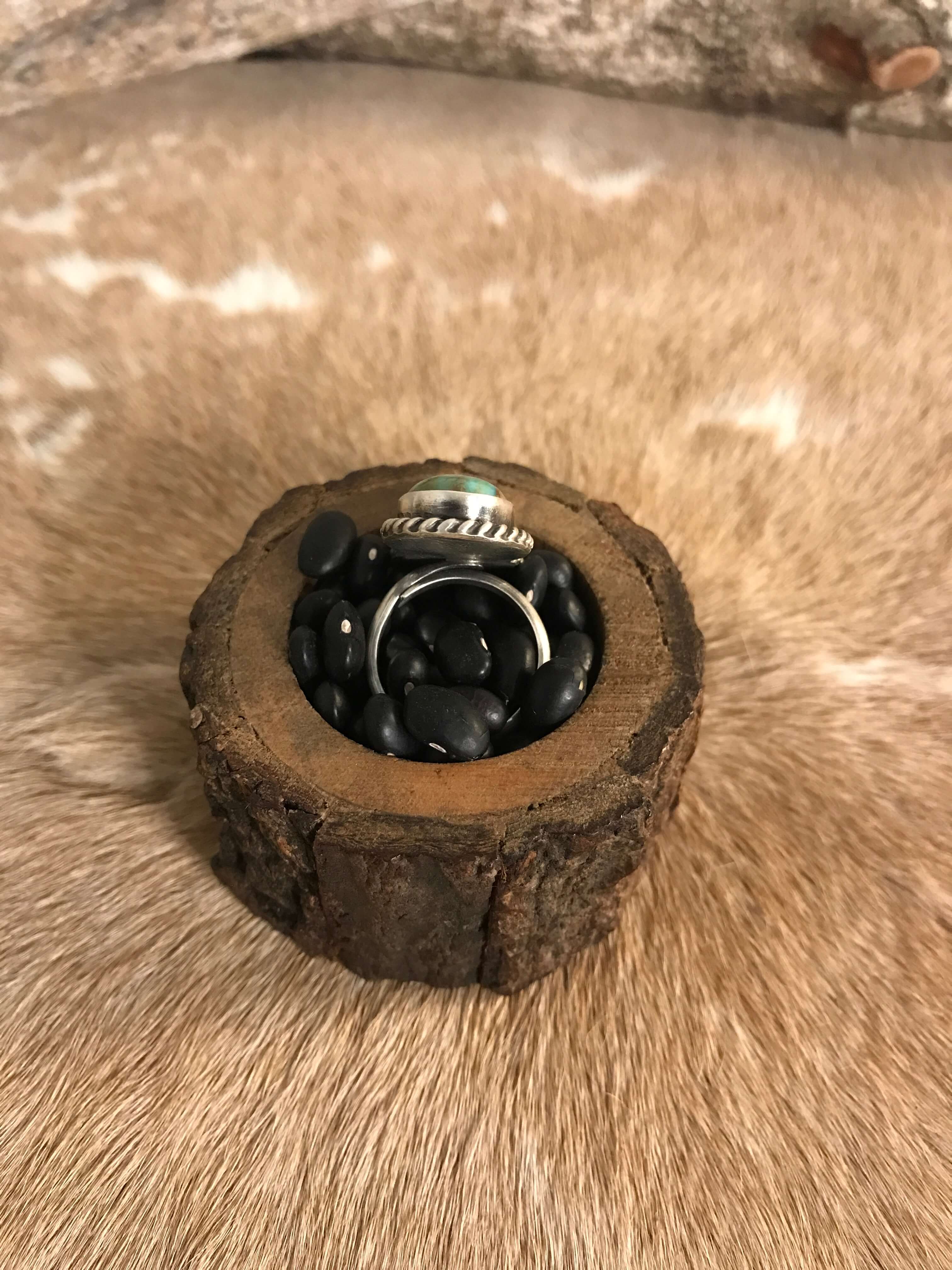 The Roanoke Adjustable Ring, 9-Rings-Calli Co., Turquoise and Silver Jewelry, Native American Handmade, Zuni Tribe, Navajo Tribe, Brock Texas