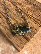 The Vista Black Jack Necklace, 3-Necklaces-Calli Co., Turquoise and Silver Jewelry, Native American Handmade, Zuni Tribe, Navajo Tribe, Brock Texas