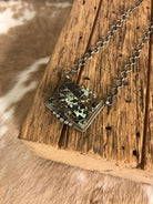 The Vista Black Jack Necklace, 4-Necklaces-Calli Co., Turquoise and Silver Jewelry, Native American Handmade, Zuni Tribe, Navajo Tribe, Brock Texas
