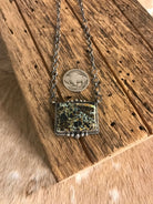 The Vista Black Jack Necklace, 5-Necklaces-Calli Co., Turquoise and Silver Jewelry, Native American Handmade, Zuni Tribe, Navajo Tribe, Brock Texas