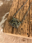 The Vista Black Jack Necklace, 5-Necklaces-Calli Co., Turquoise and Silver Jewelry, Native American Handmade, Zuni Tribe, Navajo Tribe, Brock Texas