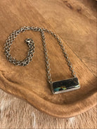 The Calvert Black Jack Necklace, 1-Necklaces-Calli Co., Turquoise and Silver Jewelry, Native American Handmade, Zuni Tribe, Navajo Tribe, Brock Texas