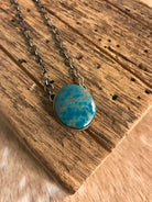 The Nome Necklace, 1-Necklaces-Calli Co., Turquoise and Silver Jewelry, Native American Handmade, Zuni Tribe, Navajo Tribe, Brock Texas