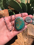 The Shipley Necklace-Necklaces-Calli Co., Turquoise and Silver Jewelry, Native American Handmade, Zuni Tribe, Navajo Tribe, Brock Texas