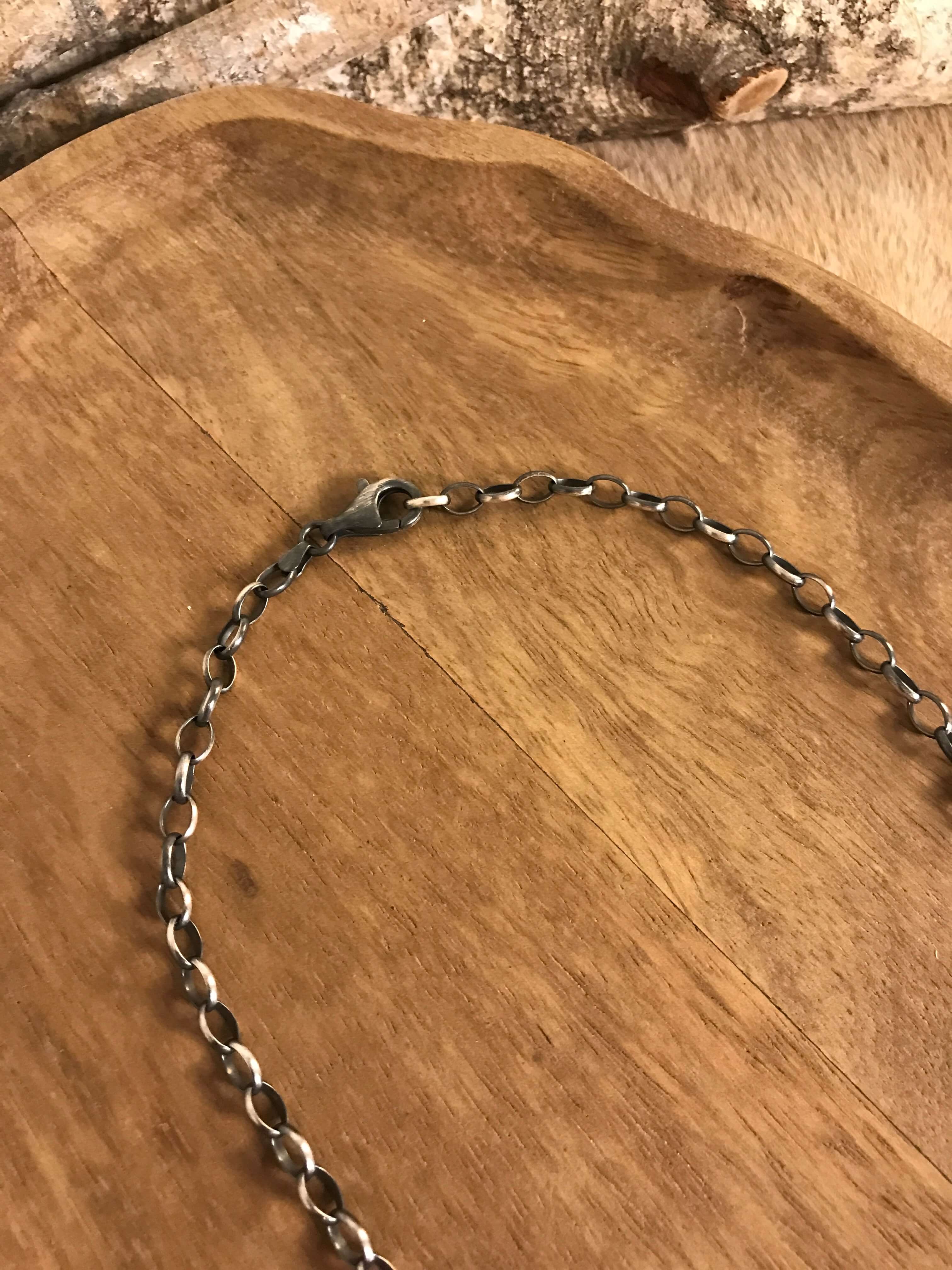 The Copeland Lariat Necklace Set, 7-Necklaces-Calli Co., Turquoise and Silver Jewelry, Native American Handmade, Zuni Tribe, Navajo Tribe, Brock Texas